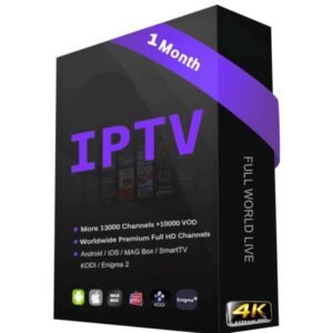 Nordic IPTV 1-Month Subscription - Stream 50,000+ Channels in SD, HD, Full HD, and 4K with Netflix, Prime Video, Disney+, and more.