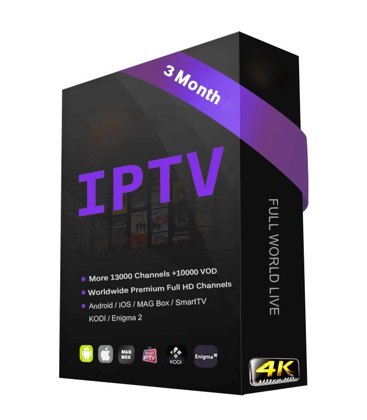 Nordic IPTV 3-Month Subscription - Stream 50,000+ Channels, Netflix, Prime Video, Disney+, and 2025 movies in 4K.