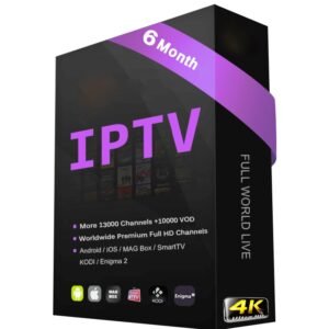 Nordic IPTV 6-Month Subscription - Stream 50,000+ Channels, Netflix, Prime Video, Disney+, and 2025 movies in 4K.